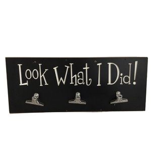 Children's Art Work or Report Card Display Sign Wall Board Teacher Classroom